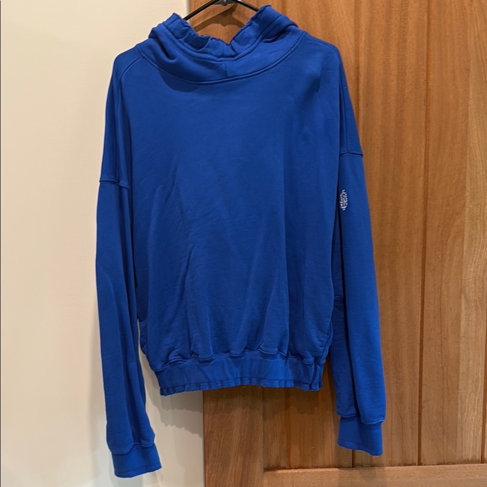 Free People Blue Hoodie